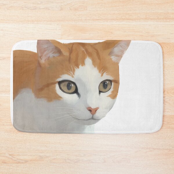 Item preview, Orange & White Cat Portrait designed and sold by José Ricardo.