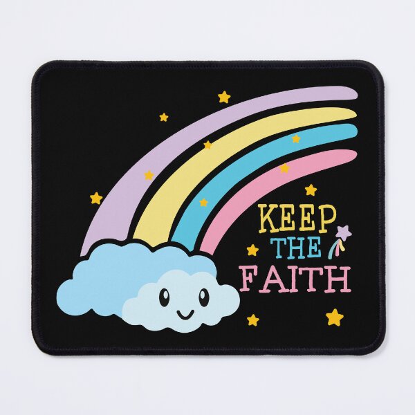 Item preview, Keep the Faith – Christian Quote designed and sold by Verse & Vibes.