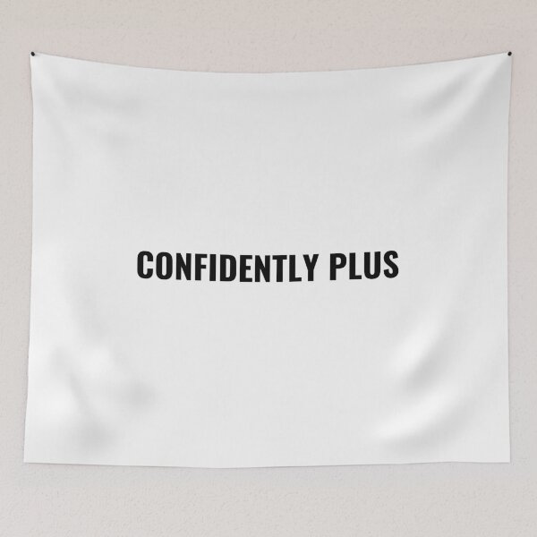 Item preview, Confidently Plus T-Shirt – Body Positivity Plus Size Tee | Uncle Jichuan designed and sold by Uncle-Jichuan.