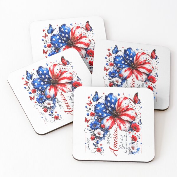 Item preview, God Shed His Grace On Thee 250 Years of America Flower designed and sold by elongatedjazz.