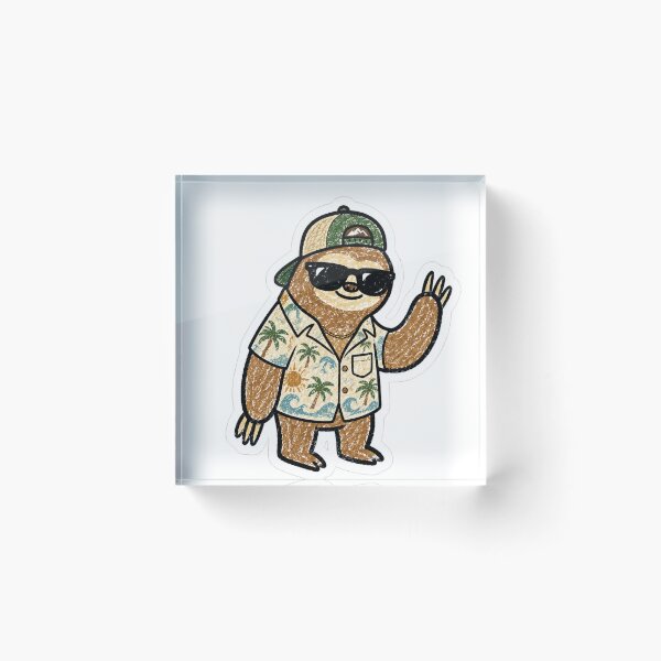 Item preview, Cool sloth designed and sold by Emma0015.