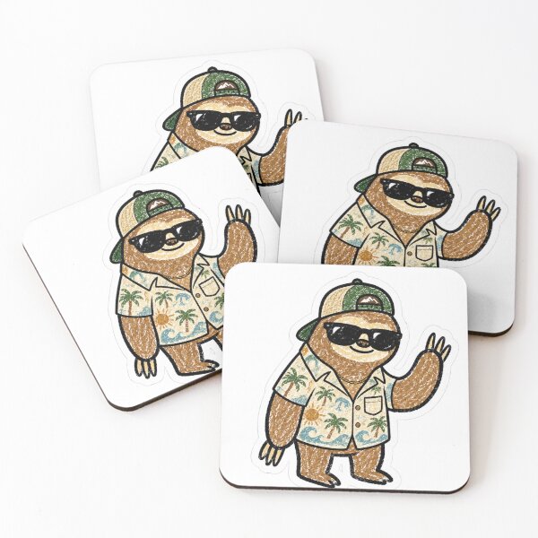 Item preview, Cool sloth designed and sold by Emma0015.