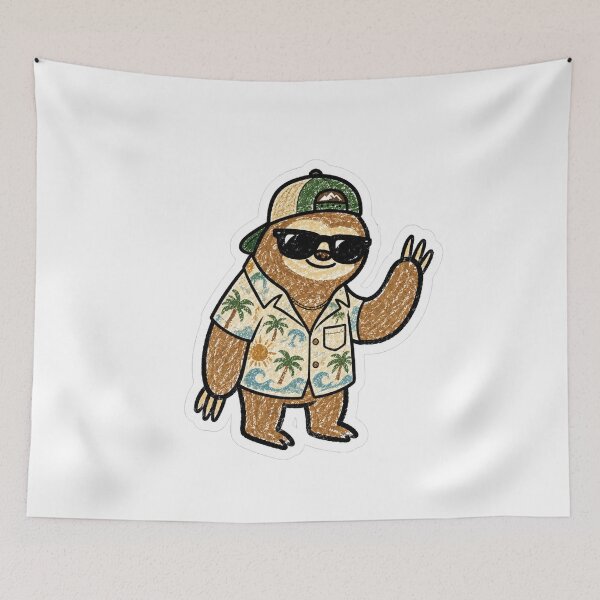Item preview, Cool sloth designed and sold by Emma0015.