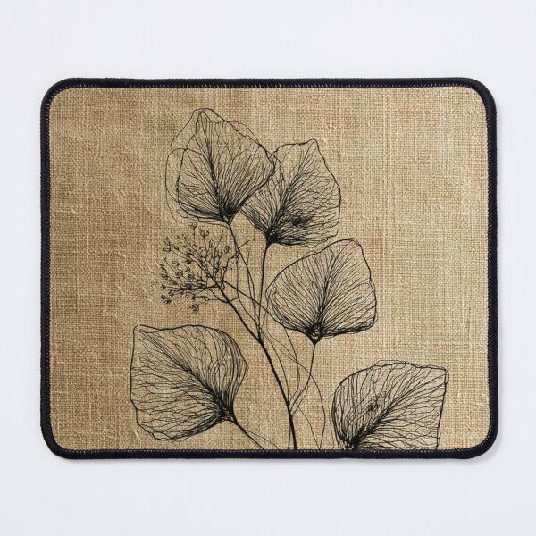Item preview, Minimalist Botanical Line Art | Neutral Beige Floral Wall Decor designed and sold by GSizzle1.