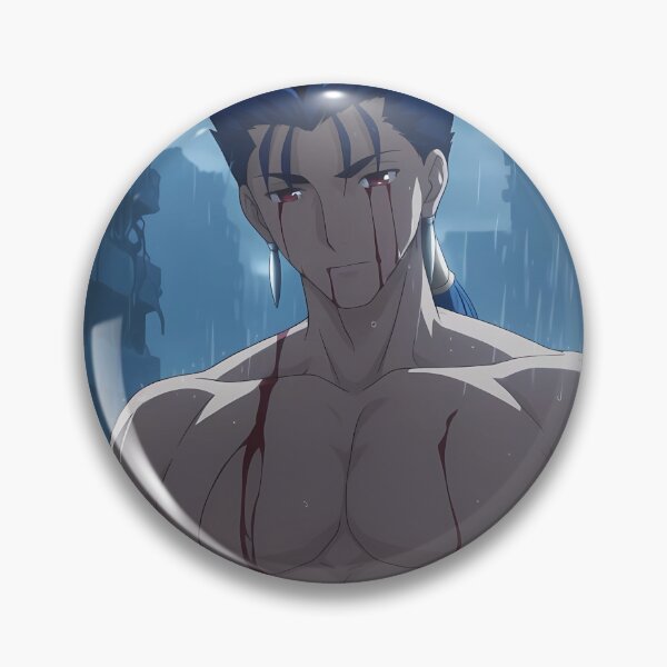 Item preview, Lancer Fate Stay Night Ruined City Rain Blue Hero designed and sold by 108Recordings.
