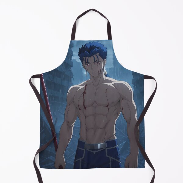 Item preview, Lancer Fate Stay Night Ruined City Rain Blue Hero designed and sold by 108Recordings.