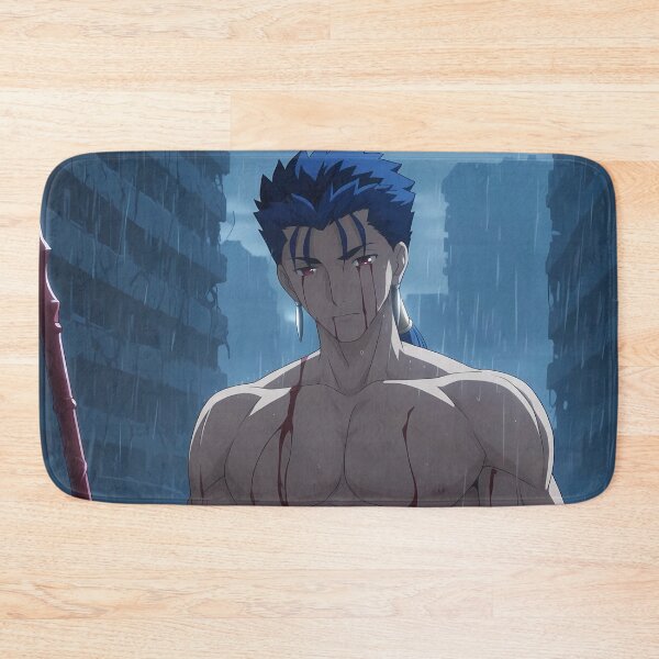 Item preview, Lancer Fate Stay Night Ruined City Rain Blue Hero designed and sold by 108Recordings.