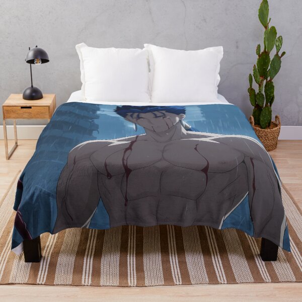 Item preview, Lancer Fate Stay Night Ruined City Rain Blue Hero designed and sold by 108Recordings.