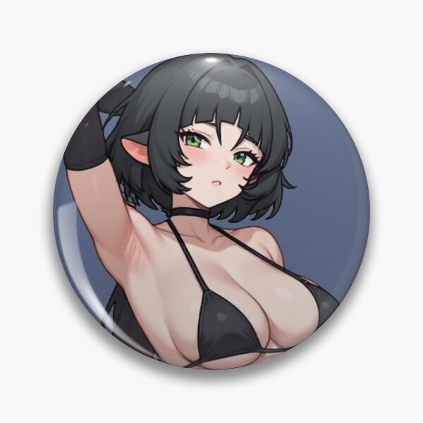 Item preview, Jane Doe ZZZ Mouse Girl Black Bikini Anime Art designed and sold by Jimakmo.