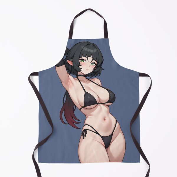 Item preview, Jane Doe ZZZ Mouse Girl Black Bikini Anime Art designed and sold by Jimakmo.