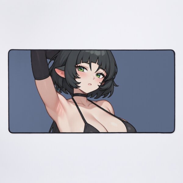 Item preview, Jane Doe ZZZ Mouse Girl Black Bikini Anime Art designed and sold by Jimakmo.