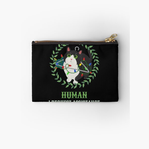 Item preview, Human I Request Assistance Cat Christmas designed and sold by GenZFashion000.