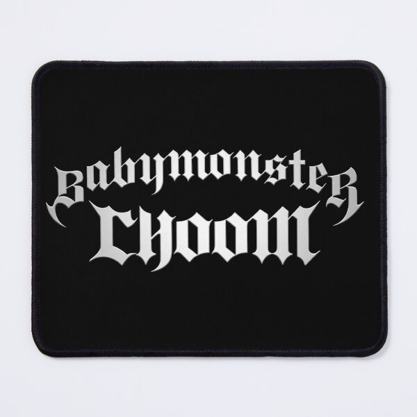 Item preview, BABYMONSTER Choom Gothic Logo designed and sold by moamaxshop.