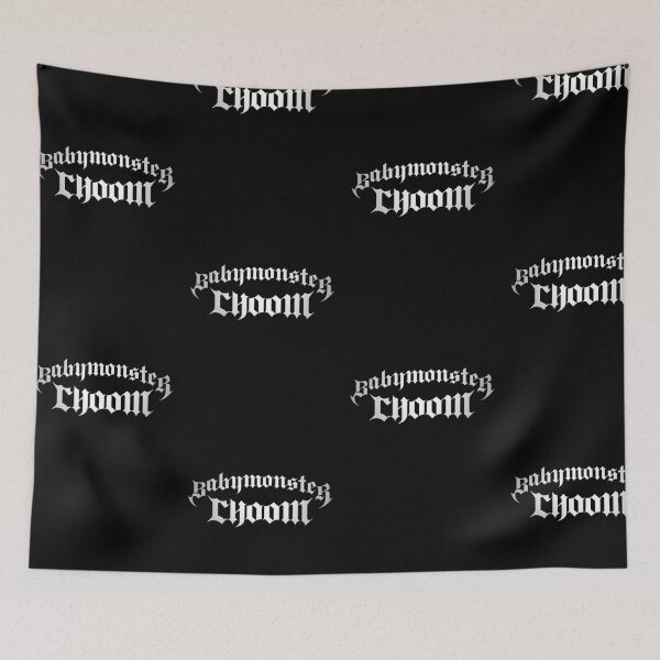 Item preview, BABYMONSTER Choom Gothic Logo designed and sold by moamaxshop.