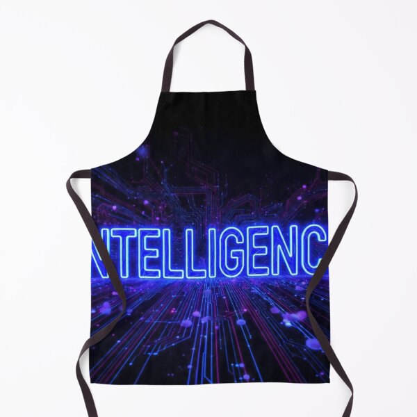 Item preview, Intelligence Neon Circuit Tech Art - AI Futuristic Digital Glow designed and sold by AiNaturalsOnly.