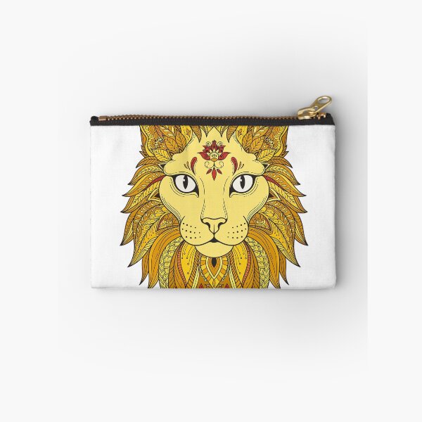 Item preview, Golden Mandala Cat Face | Boho Sacred Feline Art | Ornamental Cat Illustration designed and sold by ZafranOnline.