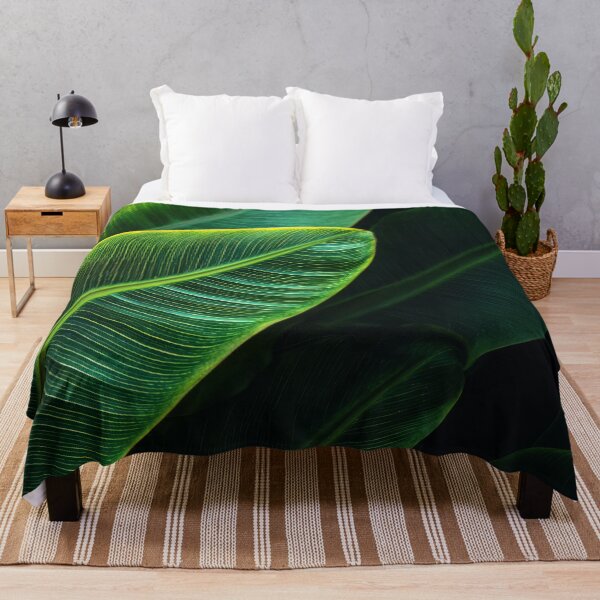 Item preview, Banana leaves close up photography designed and sold by Art-spree.