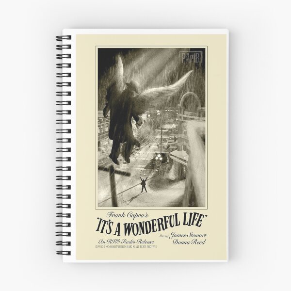 Item preview, It's a wonderful life film poster designed and sold by martirush.