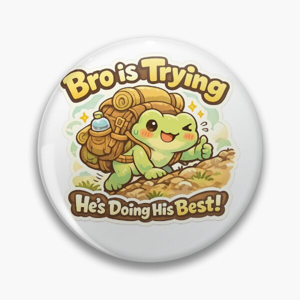 Item preview, Motivational Frog Sticker Kawaii Internet Meme Aesthetic for Students & Positive Vibes designed and sold by CutePrintCorner.