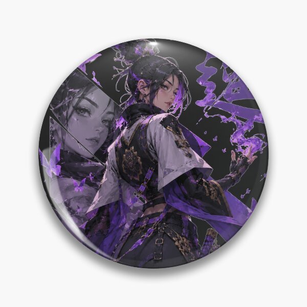 Item preview, Valorant Clove Purple Anime Aesthetic Fan Art – Mystic Controller Gaming Illustration designed and sold by NBT-NOVA.