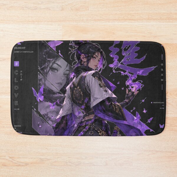 Item preview, Valorant Clove Purple Anime Aesthetic Fan Art – Mystic Controller Gaming Illustration designed and sold by NBT-NOVA.