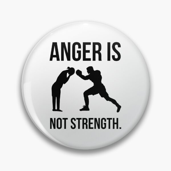 Item preview, Anger is not strength  designed and sold by Rachel the Artist .