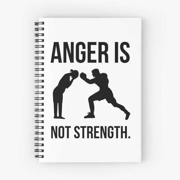 Item preview, Anger is not strength  designed and sold by Rachel the Artist .