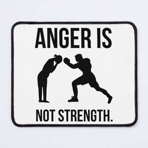 Item preview, Anger is not strength  designed and sold by Rachel the Artist .