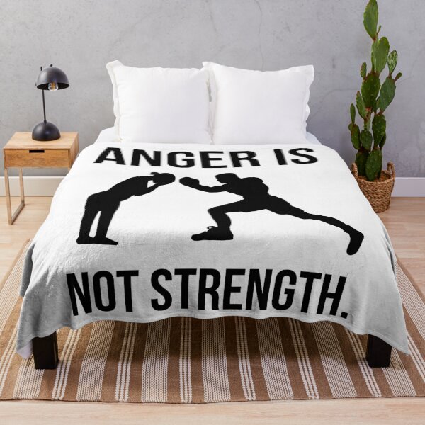 Item preview, Anger is not strength  designed and sold by Rachel the Artist .