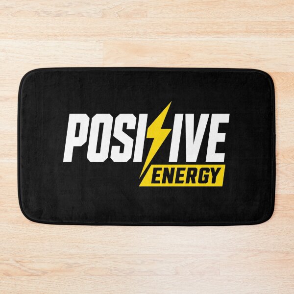 Item preview, Positive Energy – Lightning Mindset Typography designed and sold by ZayCreates.