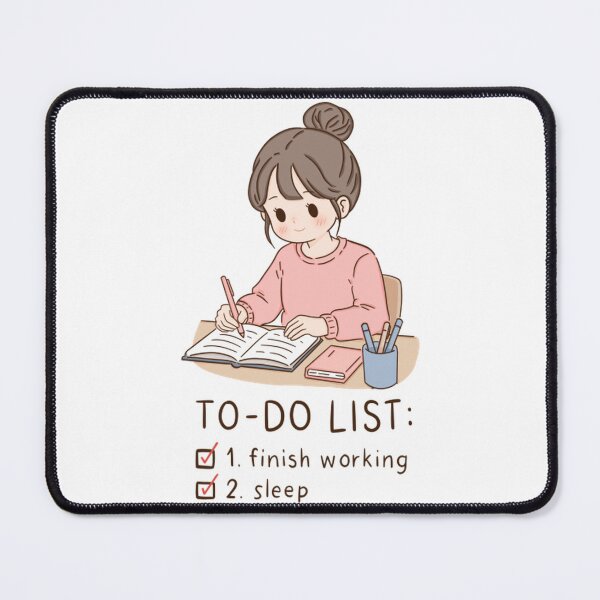 Item preview, Funny To Do List Finish Working And Sleep designed and sold by EverydayAssemb.