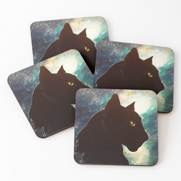 Item preview, Panther in Galaxy Glow designed and sold by ArtistsAtticWI.