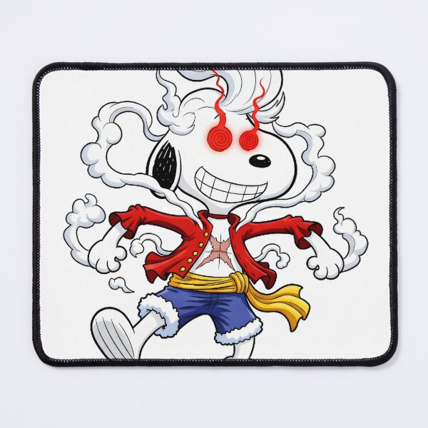Item preview, Snoopy Luffy Gear 5 Nika Crossover Anime Peanuts Fan designed and sold by JamHarv.