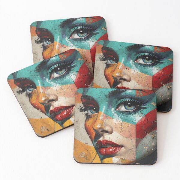 Item preview, Ornate Beauty Portrait Semi-Abstract  designed and sold by Davidaccio Collection .