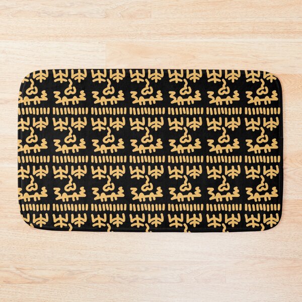 Item preview, Golden Abstract Doodle Face – Minimal Hand Drawn Character designed and sold by felipemaldonadoart.