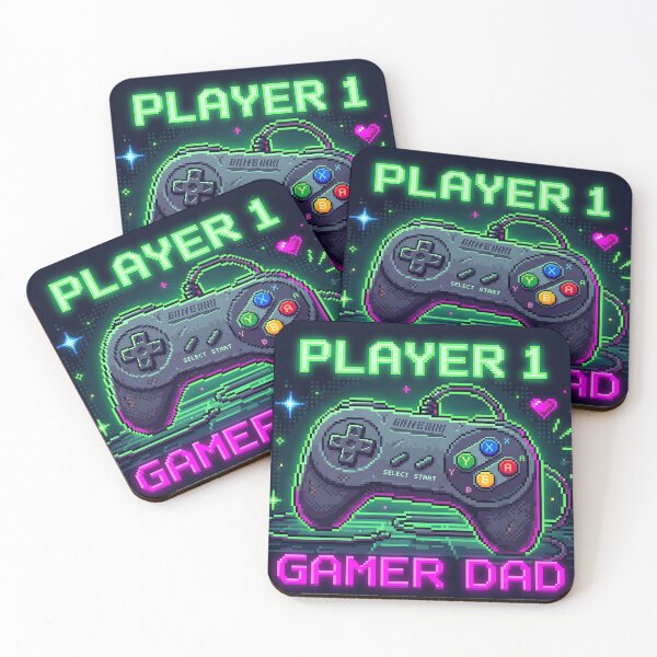 Item preview, Retro 8-Bit Gamer Dad Classic Arcade Nostalgia designed and sold by MintedMinds.