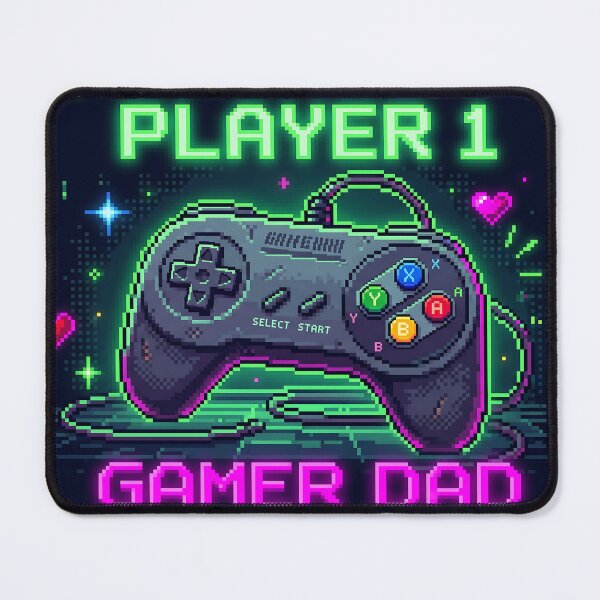 Item preview, Retro 8-Bit Gamer Dad Classic Arcade Nostalgia designed and sold by MintedMinds.