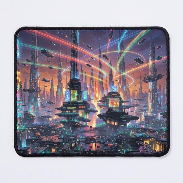 Item preview, “Neon Eternal Horizon” designed and sold by RavenCrow444.