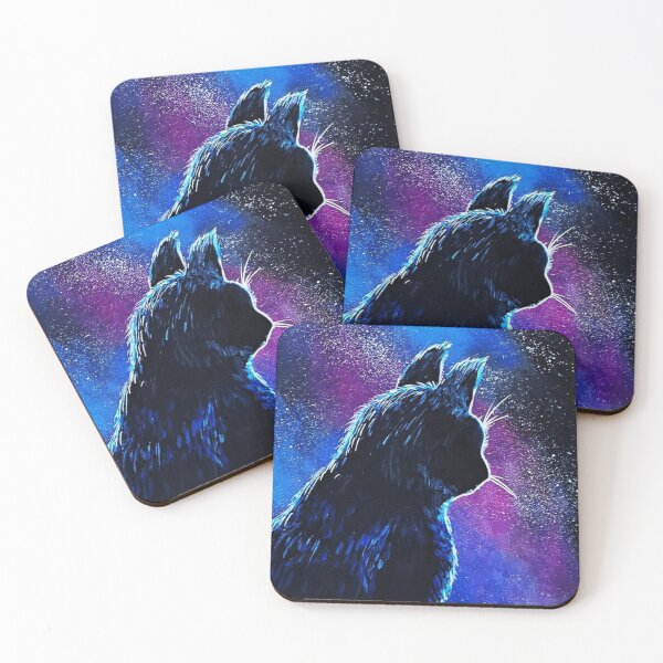 Item preview, Galaxy Cat designed and sold by ArtistsAtticWI.