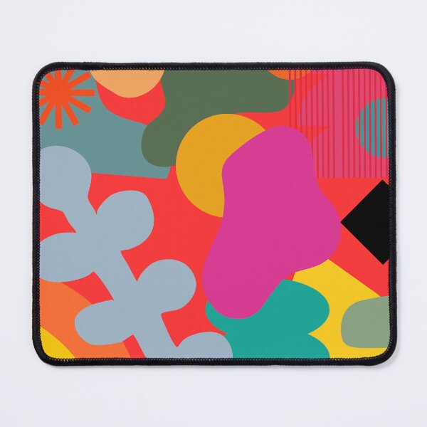 Item preview, Abstract art 80s style geometric Canvas Print designed and sold by Colorfuly.