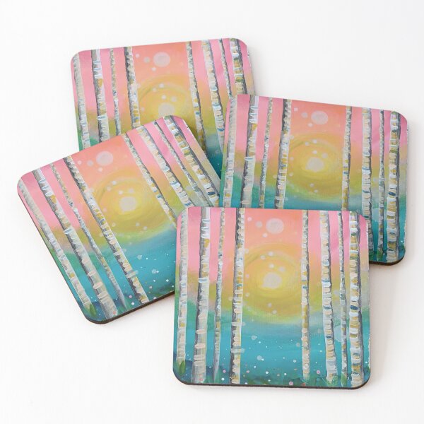 Item preview, Trippy Birches designed and sold by ArtistsAtticWI.