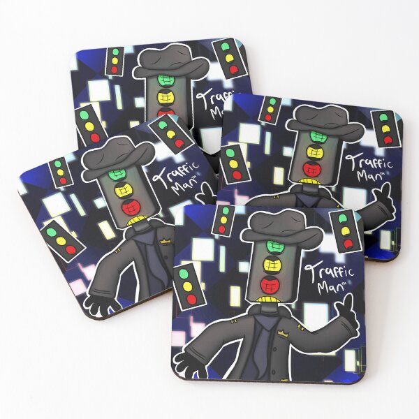 Item preview, Traffic Man Funny Traffic Light Cartoon Character designed and sold by Nort-Surcorm.