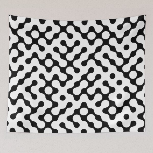 Item preview, black pattern designed and sold by pksart1.
