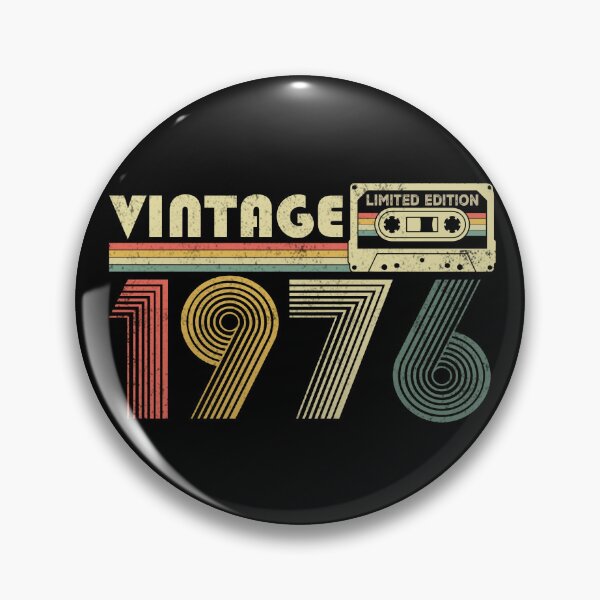 Item preview, Vintage 1976 50th Birthday Cassette Tape Distressed Design designed and sold by FernaRoje.