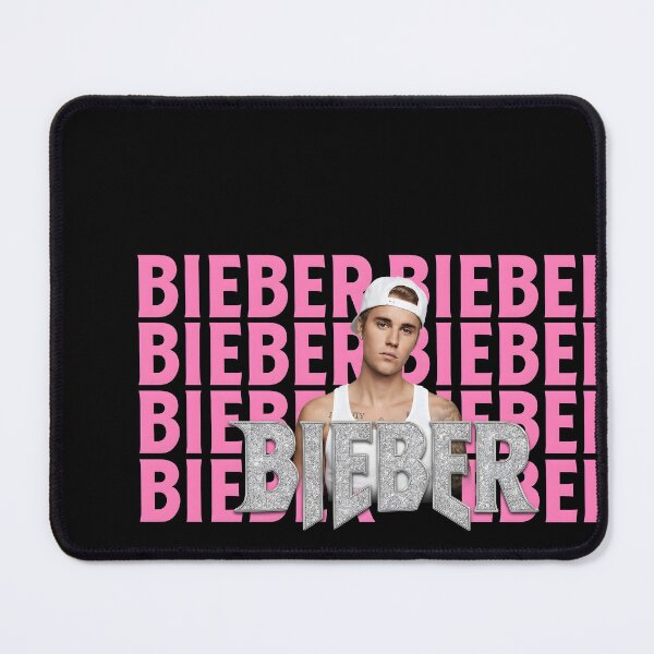 Item preview, Retro Pop Star Aesthetic Repeated Text Graphic Justin Bieber designed and sold by HUTEND.