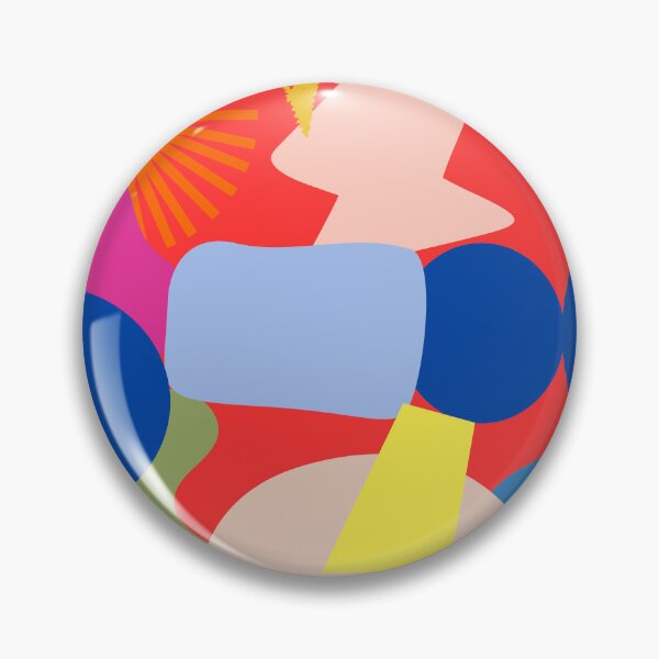 Item preview, Abstract art 80s style geometric Canvas Print designed and sold by Colorfuly.
