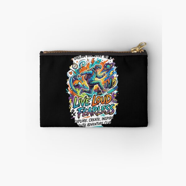 Item preview, Live Loud And Fearless Youth Adventure Club designed and sold by RoyalDeluxGo.