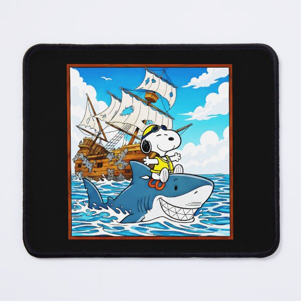 Item preview, Snoopy Shark Ocean Pirate Adventure Summer Vacation designed and sold by LysiTHWIP.