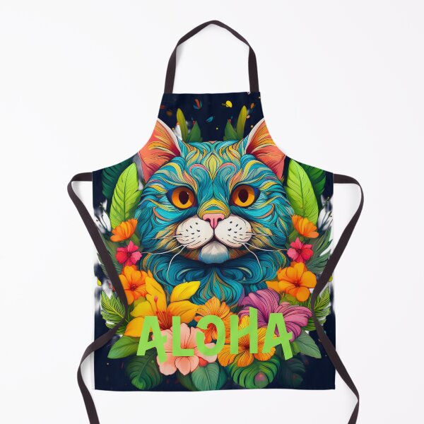 Item preview, Aloha Cat designed and sold by WeaveSphere.