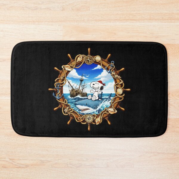 Item preview, Snoopy Pirate Shark Rider Peanuts Nautical Adventure designed and sold by LysiTHWIP.